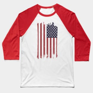 USA FLAG Baseball T-Shirt